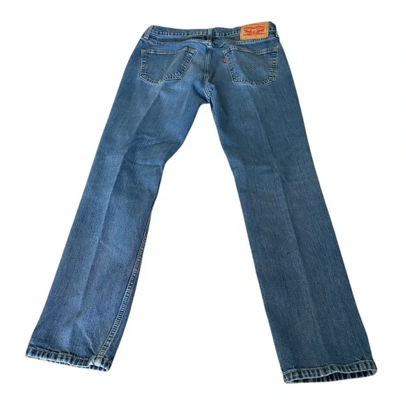 Levi’s Men’s Classic Straight-Leg Blue Jeans 33x30 - Picture 2 of 9